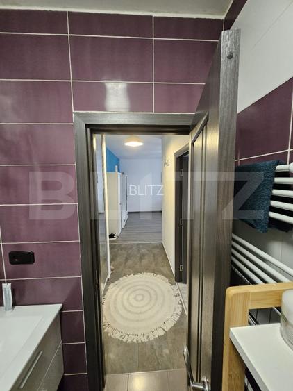 Apartament semidecomandat cu 2 camere, etaj intermediar, zona Terra - 10