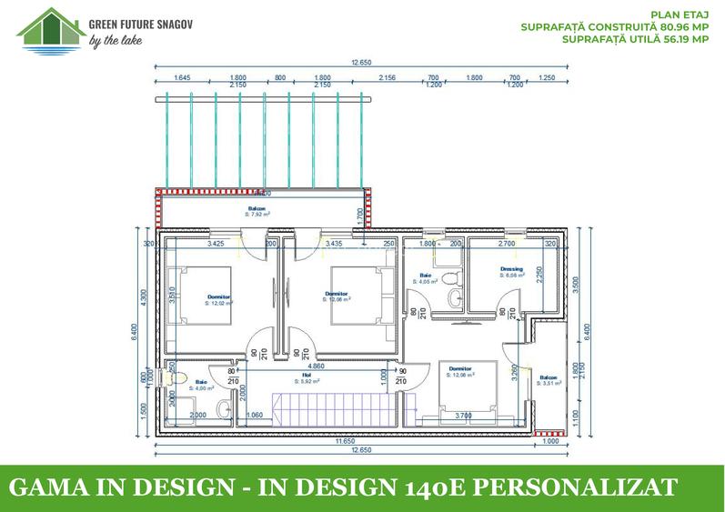 Complex Rezidential pe malul Lacului Snagov - Casa P+1 cu View la Lacul Snagov - 2