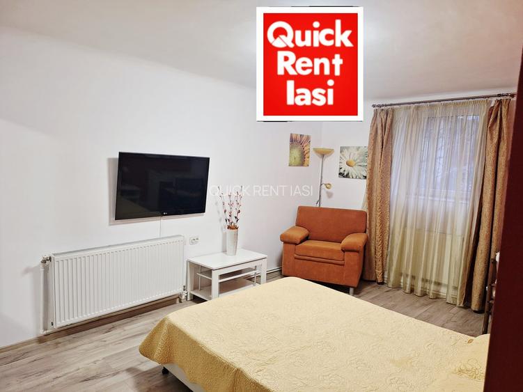 Copou Universitate ( Negruzzi) Apartament 1Camera Spatios Modern De Inchiriat - 3