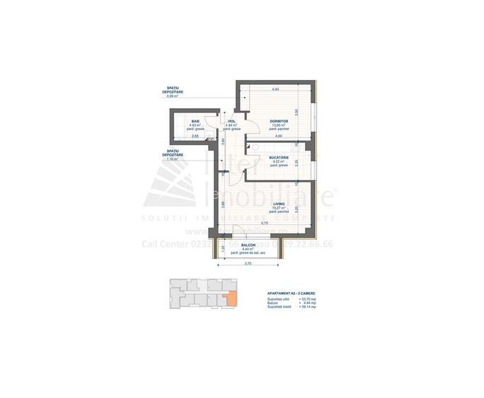 Apartament  2CD CUG  -  Tehnopolis  COD   152247 - 4