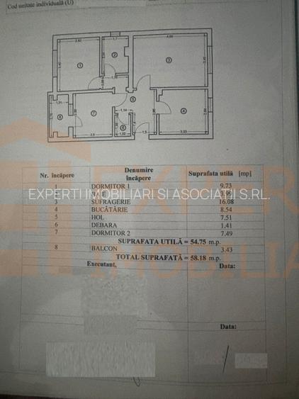 Apartament 3 camere, situat in zona Eden - Inel I - 13
