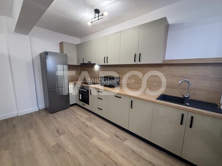 Apartament 2 camere 60 mpu etaj 8 mobilat si utilat Rahovei Sibiu - 3