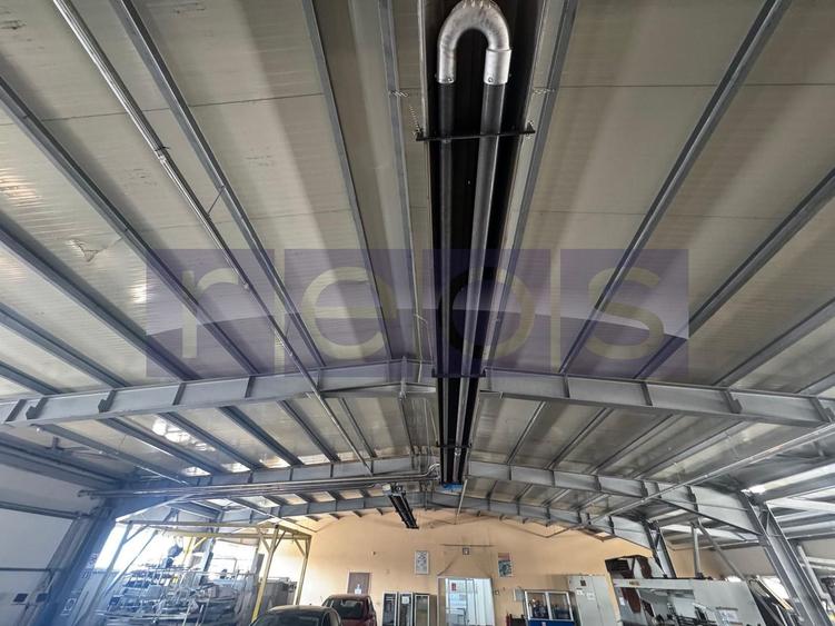 Hală industrială 774 mp cu pod rulant + aviz ISU | Crevedia | Acces DN1A | TIR - 5