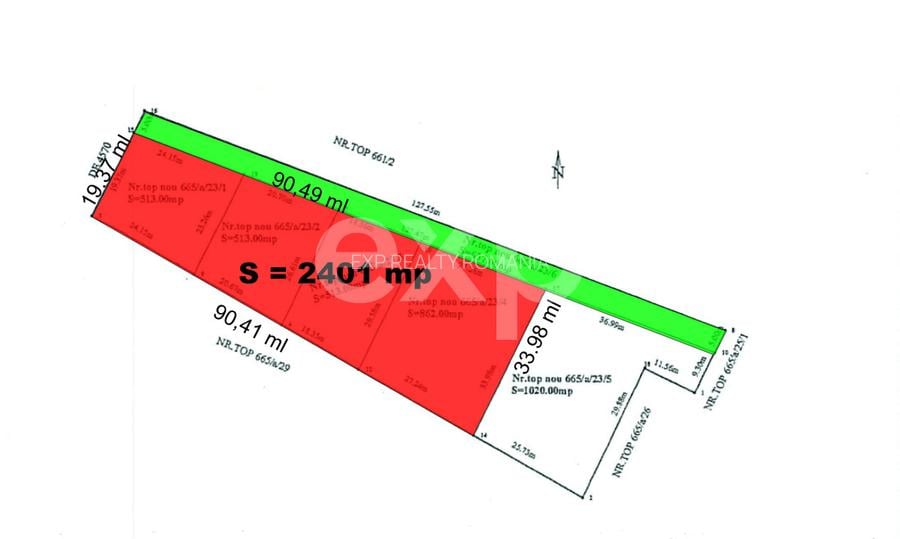 Teren intravilan 2401 mp – zona Bran | Potențial rezidențial și turistic - 1