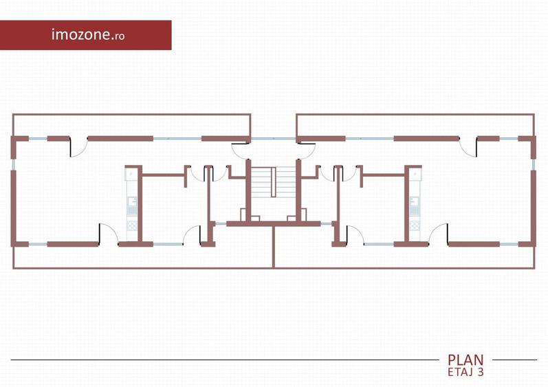 4 camere cu terasa de 22 mp, 3 bai, etaj 1/3, FINISAT MODERN, COMISION 0%