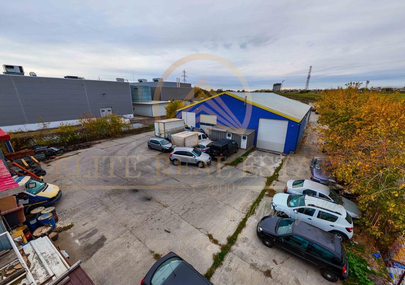 Hală industrială pe varianta Ovidiu, în spatele magazinului JUMBO