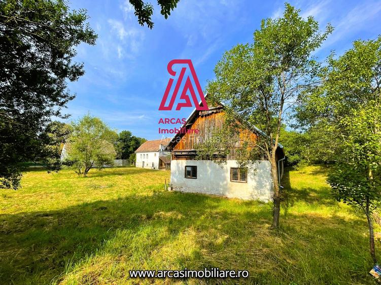Proprietate 3665 mp, 2 Case + Șură restaurată - Tichindeal-Sibiu! - 29