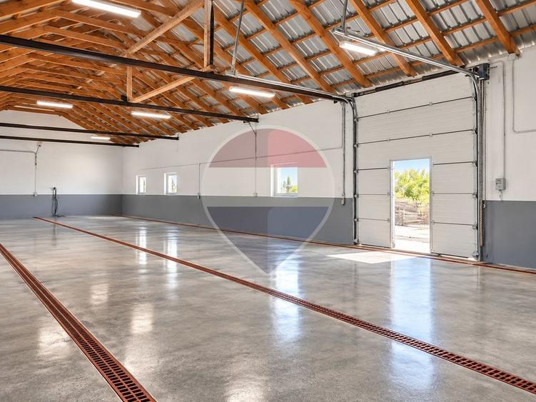 HALĂ DE ÎNCHIRIAT 500mp + teren 6000mp – OVIDIU