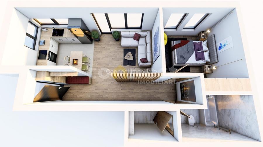 Apartament de vânzare | 2 nivele, grădină și parcare | Someșeni - 2