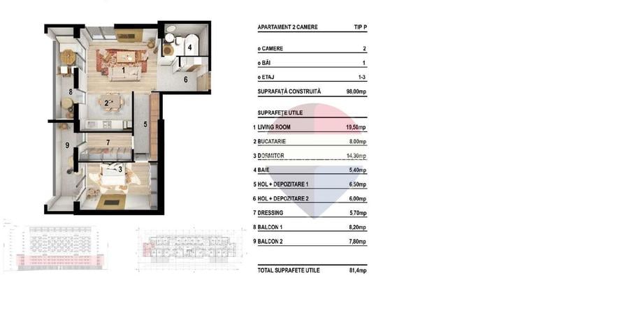 APARTAMENTE DE VANZARE – SPLAIUL UNIRII 550 | NEW WORLD RESIDENCE - 19