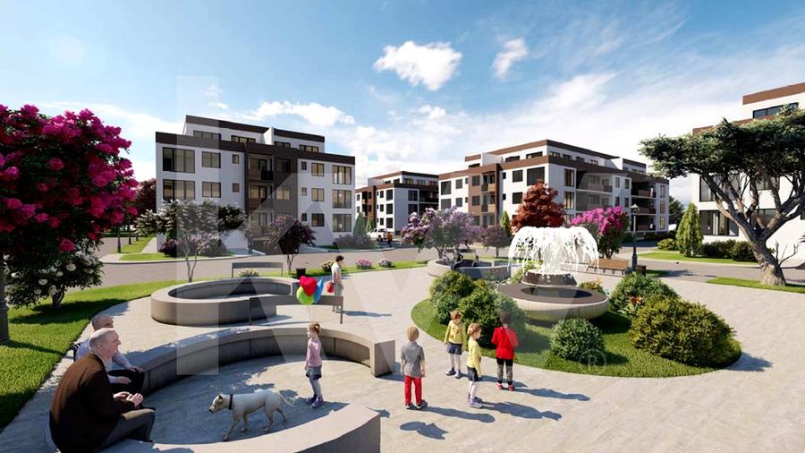 Apartament 2 camere 57.9mp utili buc separata balcon etaj 1 Sibiu
