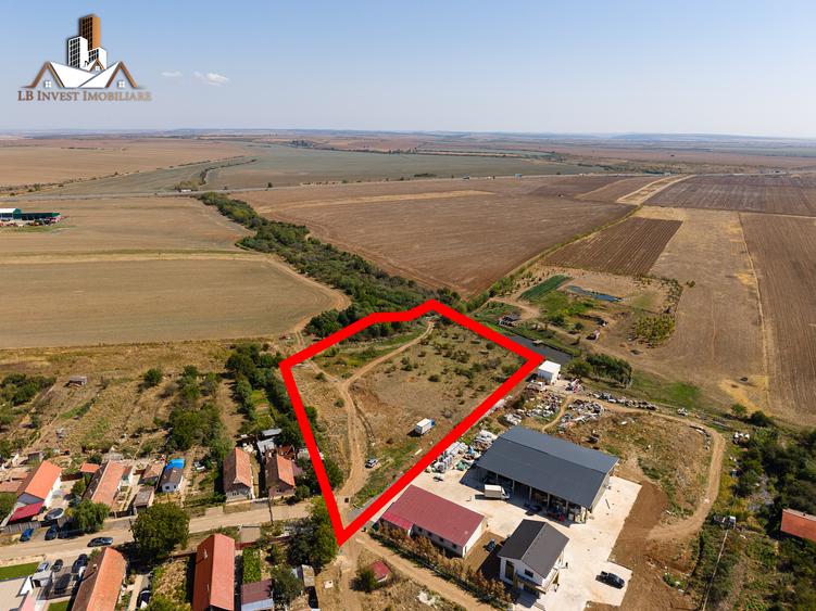 Teren accesibil Giarmata cu puz aprobat