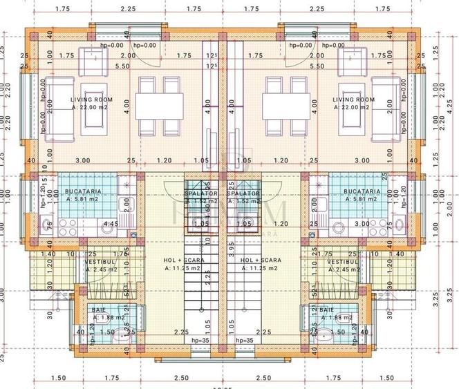 Duplex zona linistita - personalizare interioara - iluminat stradal