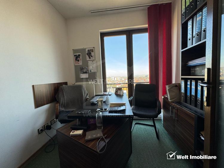 Apartament 4 camere, ultrafinisat, mobilat pentru birou, panorama unica ! - 18