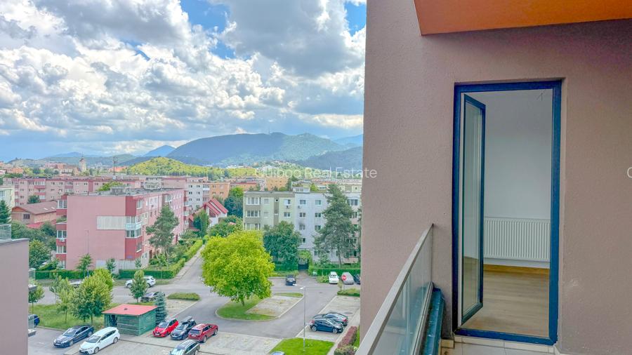Garsonieră modernă de închiriat | Priveliște către Tâmpa | Etaj 7 | NEMOBILATĂ - 10