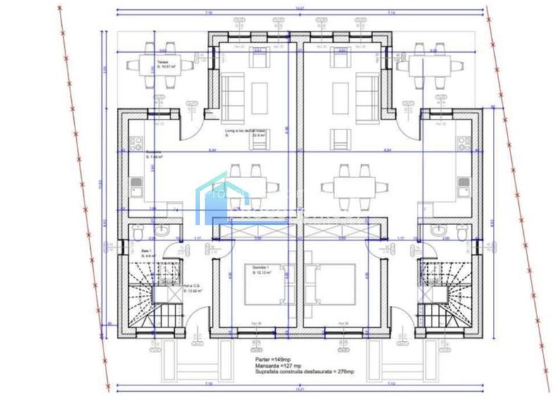 Duplex 118 mp | Gradina | Comision 0% | Sanandrei | 115.000 EUR - 1