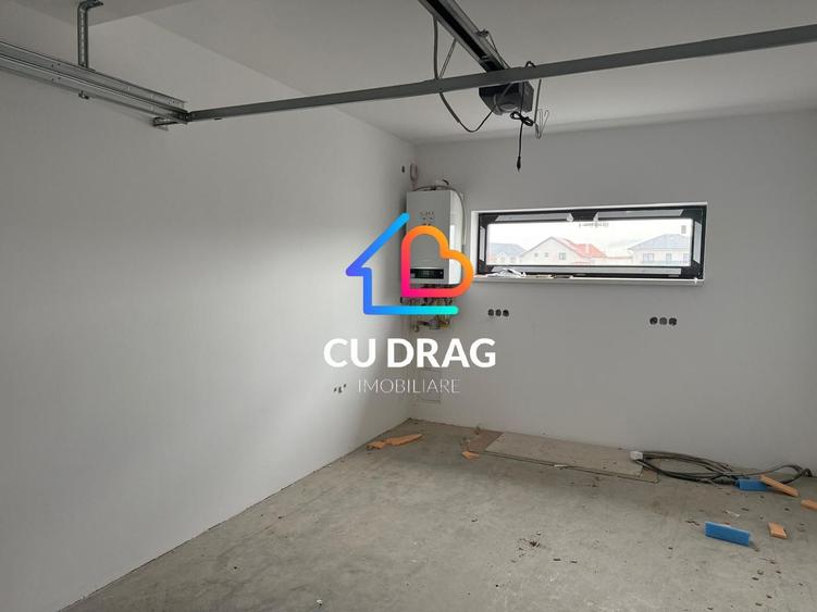 Casă nouă în Șelimbăr, 125 mp utili, teren 300 mp, garaj, orientare sudică