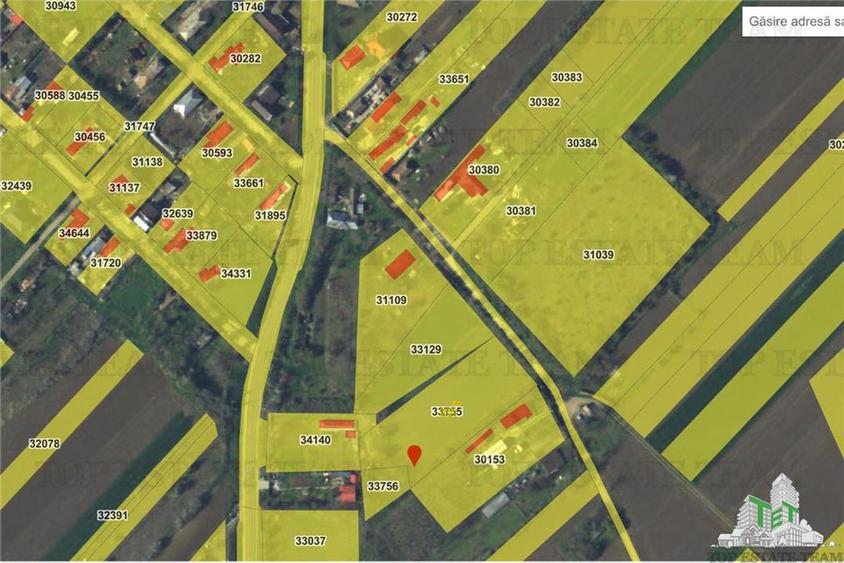 Teren intravilan, 3751mp oportunitate de investitie, cu utilitati, comuna Daia,