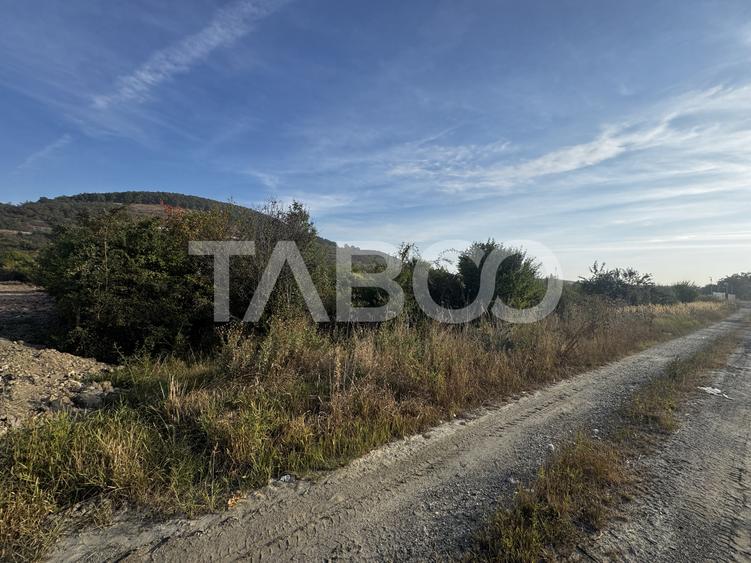 Teren extravilan 6700 mp intre DN si autostrada iesire Cristian Sibiu