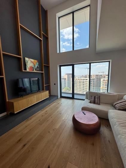 Duplex de lux cu 3 camere, Cloud 9 Residence, etaj 11, terasa, garaj, PREMIUM