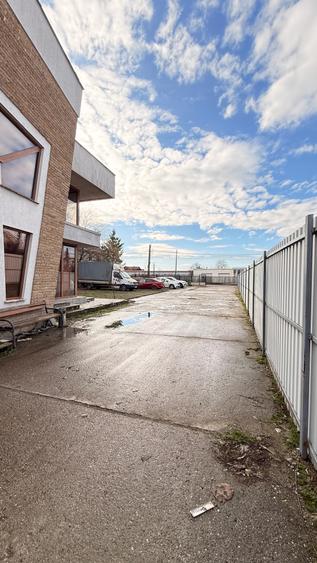 Zona Eminescu HALA 451 mp + caldire birouri 154 mp, teren 2000mp!