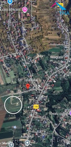 Magura, 2 loturi, intravilan, utilitati la limita proprietatii