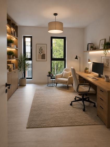 📍Dezvoltator 0% comision 🏢 Nou 🏡 4 camere + un birou🚇 Metrou Timpuri Noi