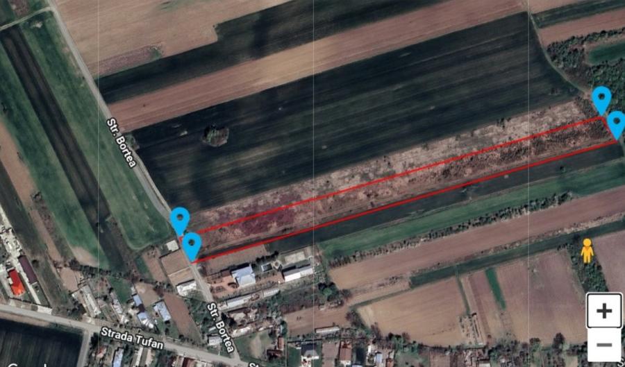Vand teren in Tintava cu deschidere la PADURE (Gradinari, Giurgiu)