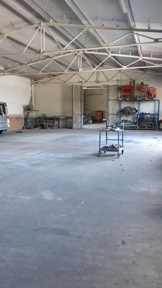Hala cu dotari, afacere cu clienti, birouri-vestiare, teren, E60, langa Oradea