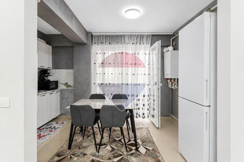 Apartament 2 camere mobilat I utilat I terasă acoperită I Comision %