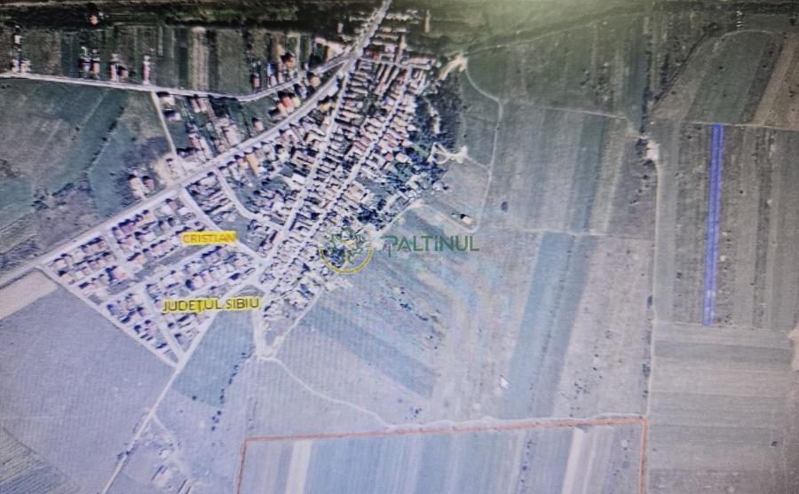 Teren extravilan 4.100 mp de vânzare – Cristian, Sibiu! Pret negociabil!