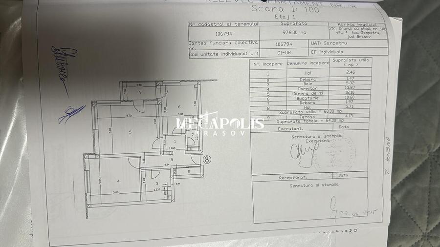 Apartament 2 Camere Decomandat / Etaj Intermediar Sanpetru