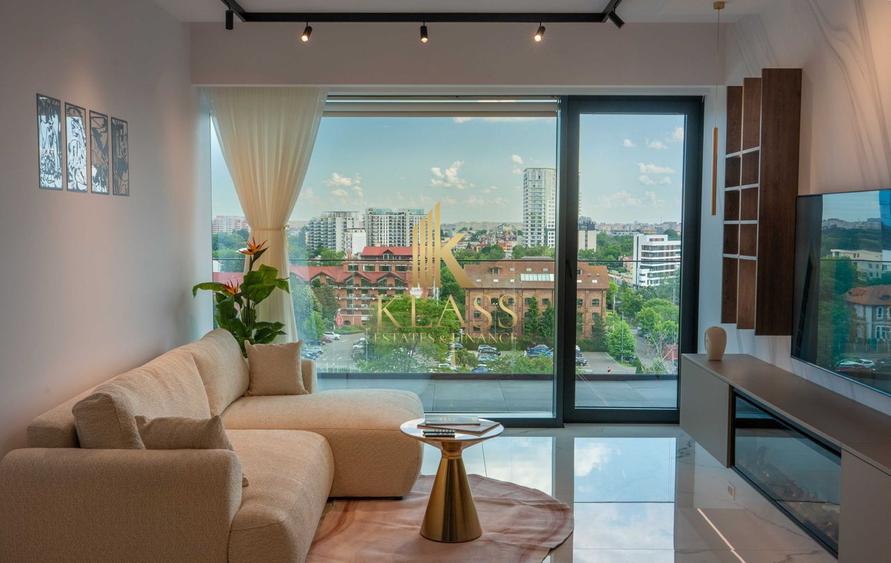 PRIMA ÎNCHIRIERE | 2 camere | Balcon 13 mp | Parcare | One Floreasca Towers