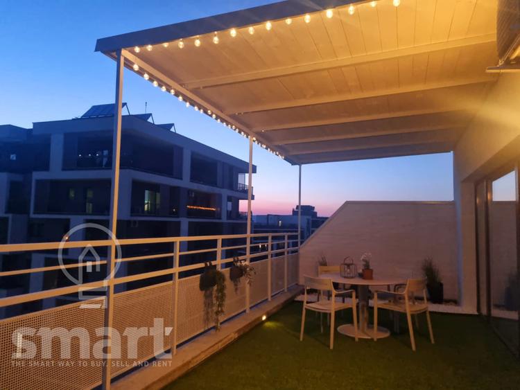 Penthouse de 230 mp pe 2 nivele in Buna Ziua - Priveliste top