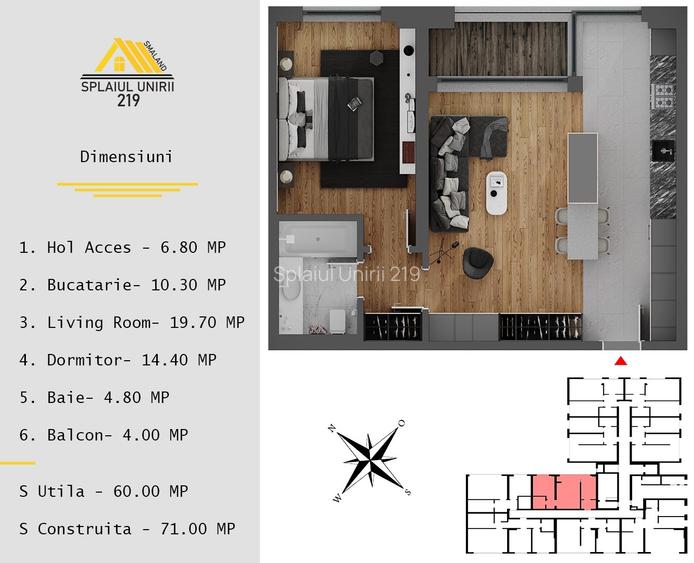 APARTAMENT PREMIUM CU VEDERE LA DAMBOVITA - VIEW SPACTACULOS - 12