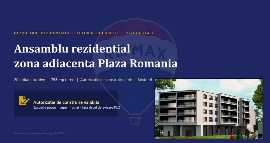 Teren cu Autorizatie de construire | Lujerului Militari