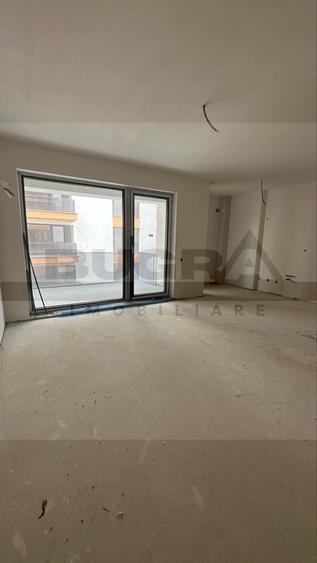 Apartament 2 camere, 48 mp, semifinisat, garaj, zona Leroy Merlin