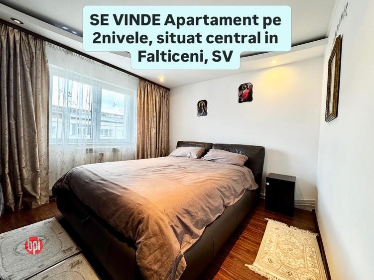SE VINDE Apartament cu 3camere pe 2 nivele, in zona centrala din Falticeni, SV