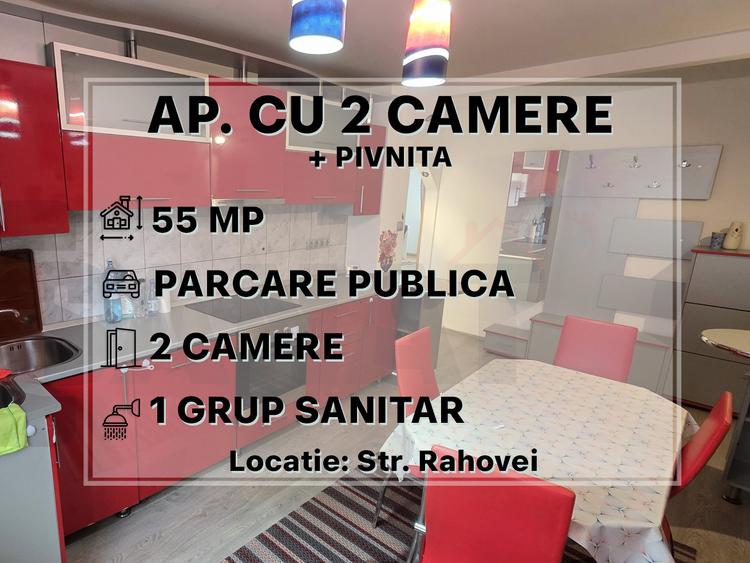 RO/EN Ap. 2cam., decomandat pe Rahovei, parter, 55mp + pivnita |VIDEO