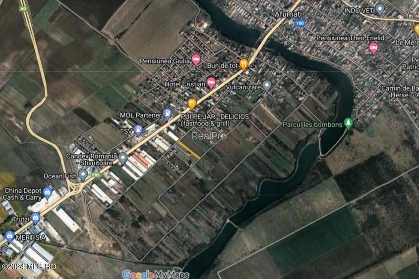 Afumati - Str. Iasomiei, 2409 MP, stradal, intravilan, deschidere 12 m - 9