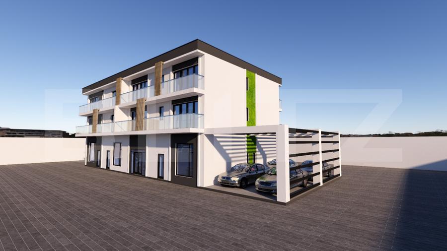 Apartament modern de 2 camere, 71 mp total, Locație centrală de excepție