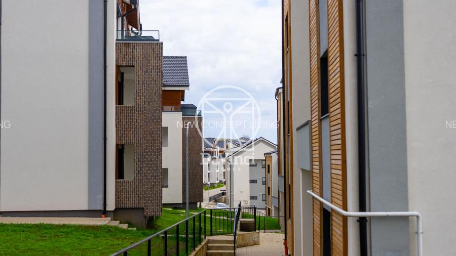 Penthouse 3 camere + 2 bai, intabulat, la cheie - terasa 19 mp - 17