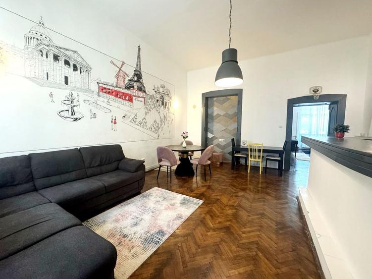 Apartament 2 camere 70 mp parter inalt str Gh Sincai - Central