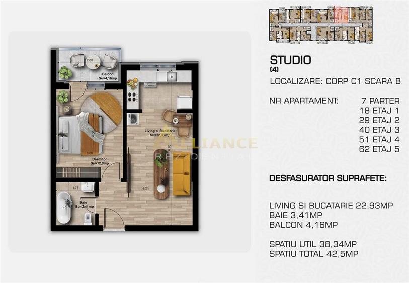 COMISION 0 | 2 camere decomandat | Metrou Berceni | Direct Dezvoltator