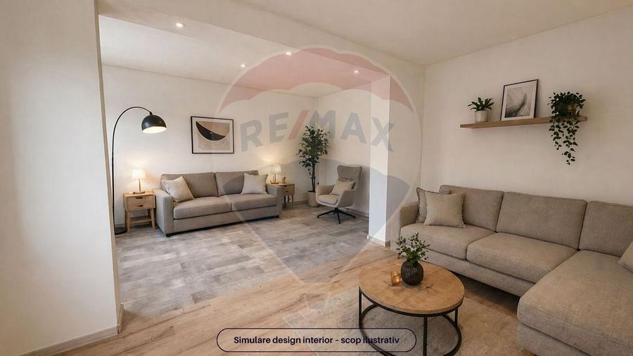 Apartament 2 camere luminos cu vedere spre Cetate, ISR, 0% Comision