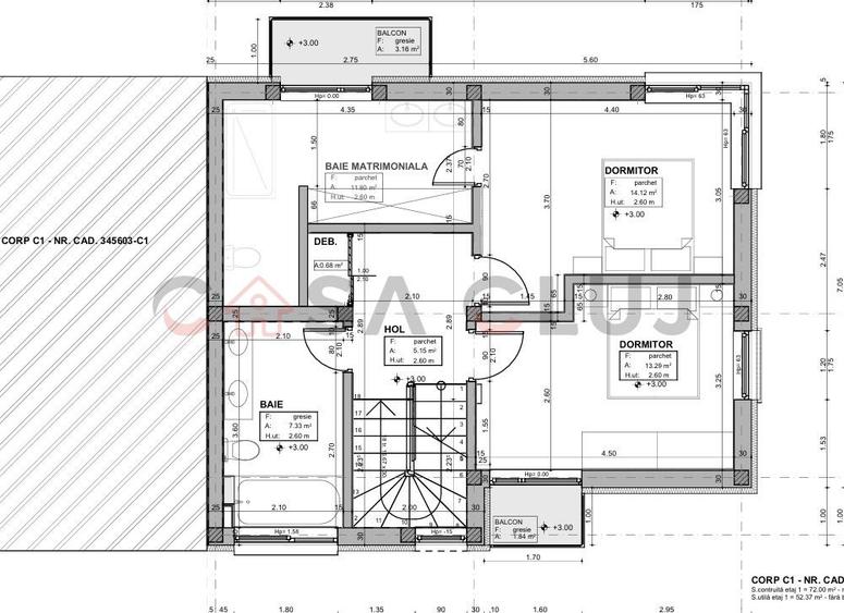 Casa moderna finisata in Borhanci!