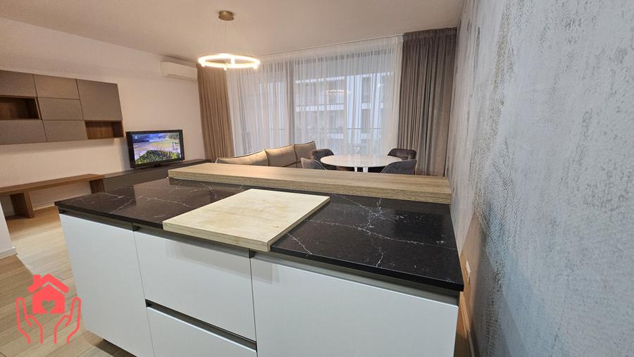 Baneasa Shopping City(THE IVY)-3 camere, 104 mp, mobilier ROVERE, terase, garaj!