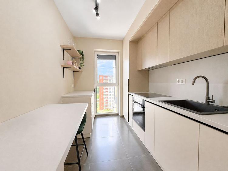 Apartament nou cu 2 camere, bucatarie inchisa | Denya Forest