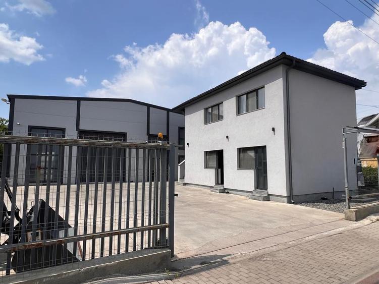 Depozit Cu Show-Room/ Front la E60 / Curte
