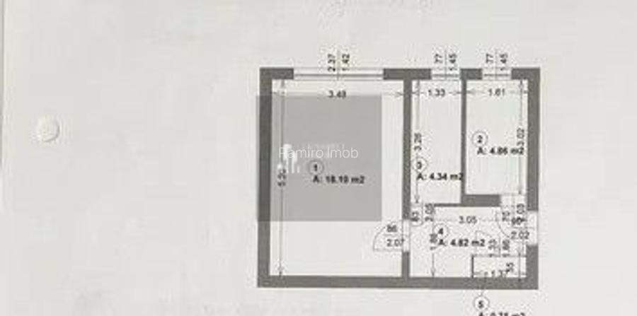 Garsonieră decomandată 33 mp | Budimex – Brâncoveanu - 4